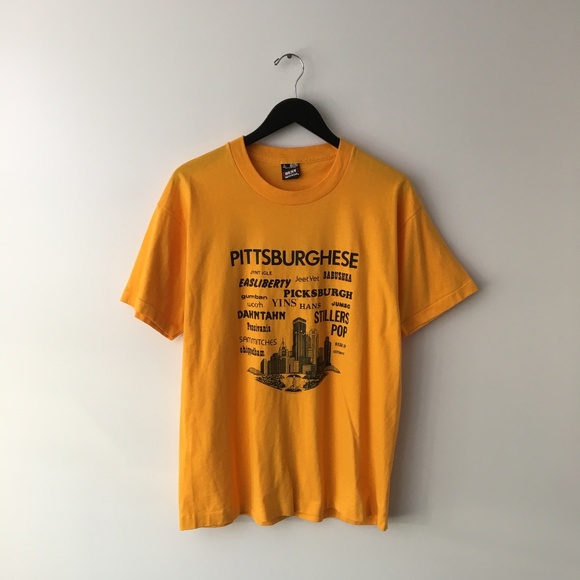 Vintage Pittsburgh Single Stitch Graphic Tee Shirt - Picture 8 of 8